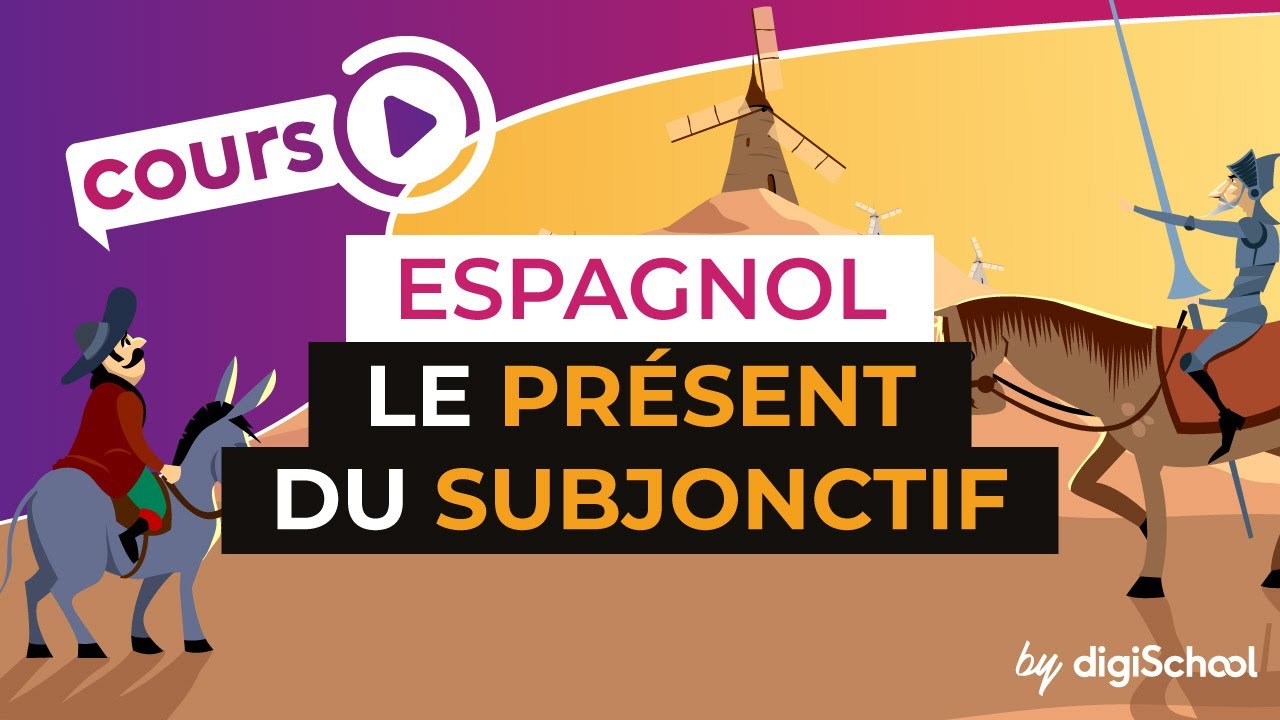 Le présent du subjonctif - Formation - Espagnol
