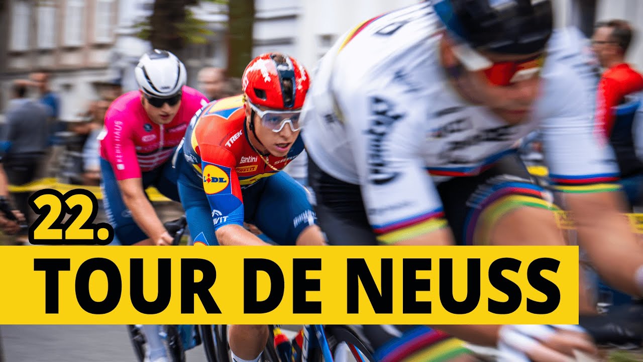 Elite-Rennen bei der 22. TOUR DE NEUSS