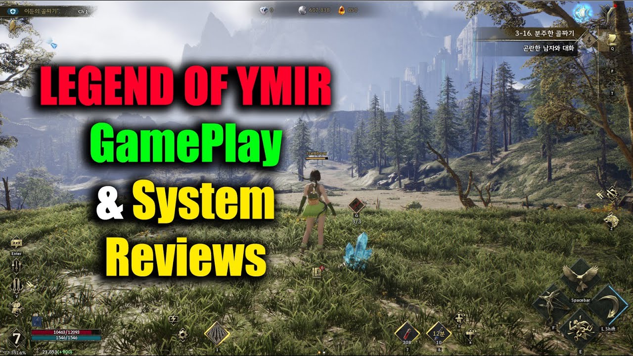 Обзоры игрового процесса и системы Legend of YMIR
