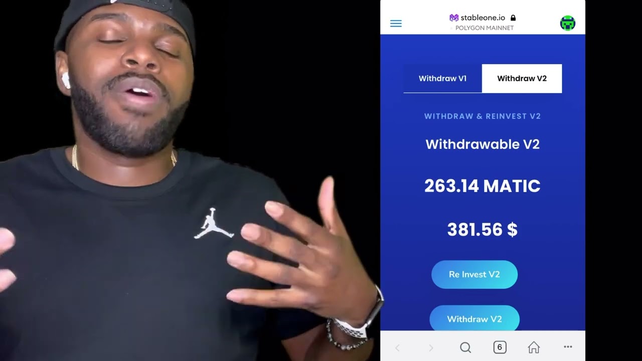 (StableOne) Making A $300+ Withdrawal In MATIC
