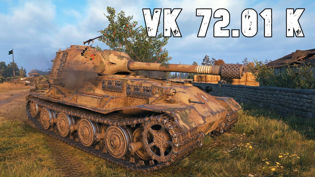 World of Tanks VK 72.01 (K) - 4 Kills 11,1K Damage