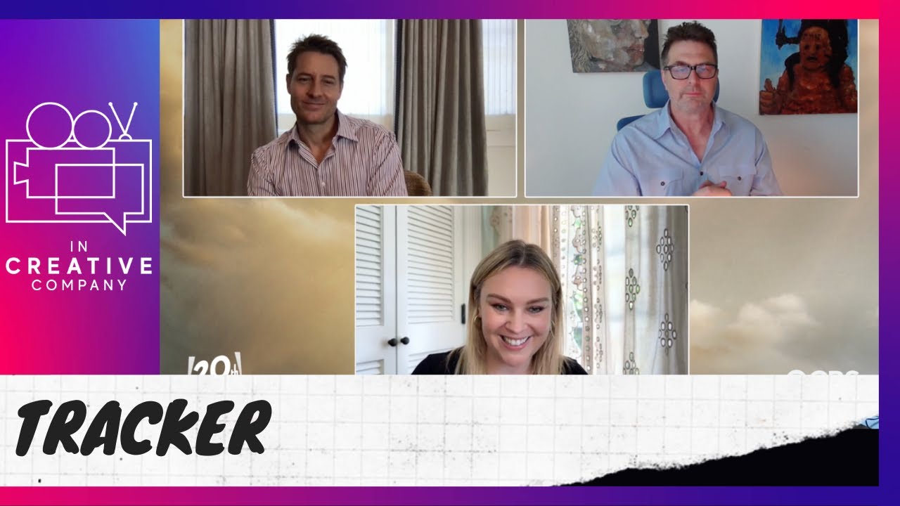 Tracker with Justin Hartley and showrunner Elwood Reid