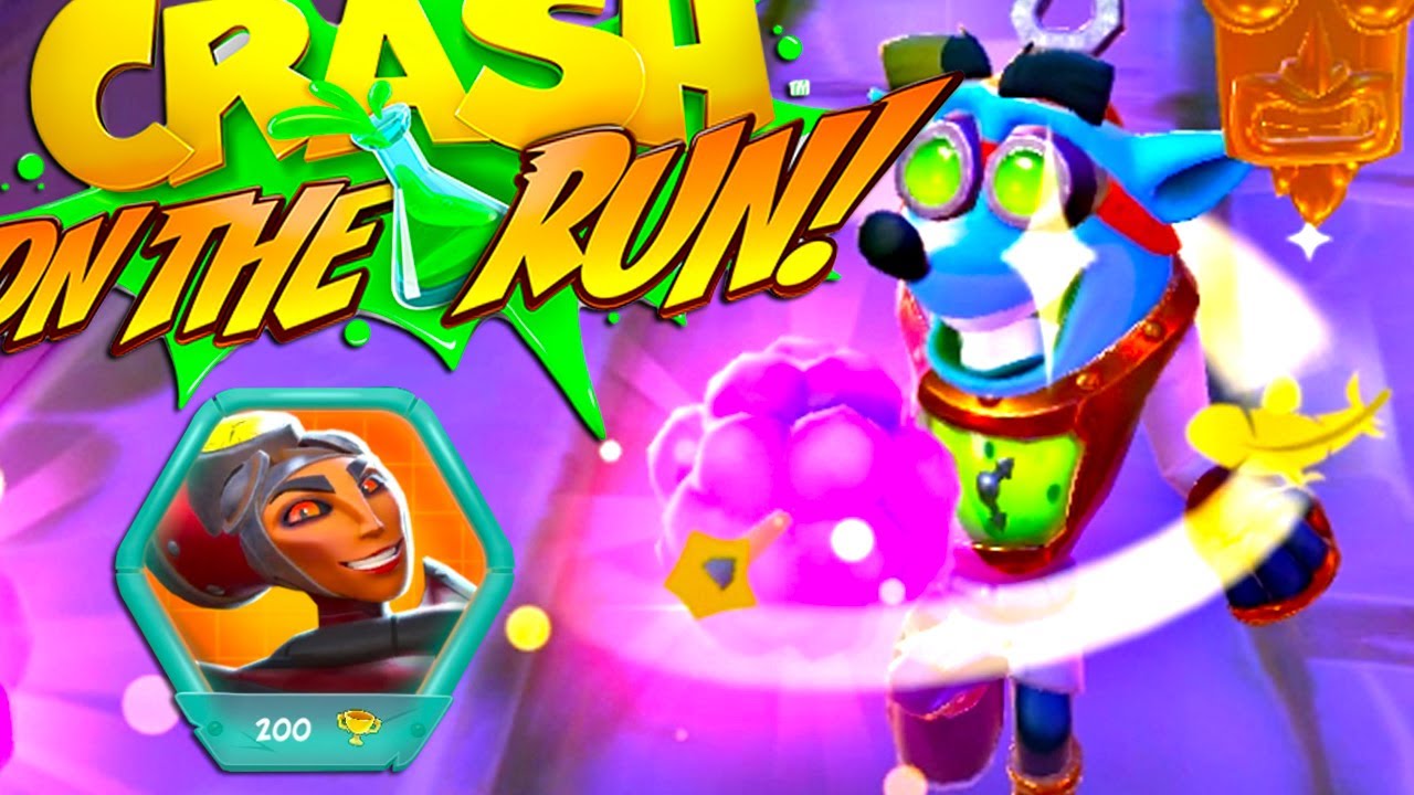 Crash Bandicoot: On the Run! N. Tropy vs N. Tropy - Inferno N. Tropy's Gang