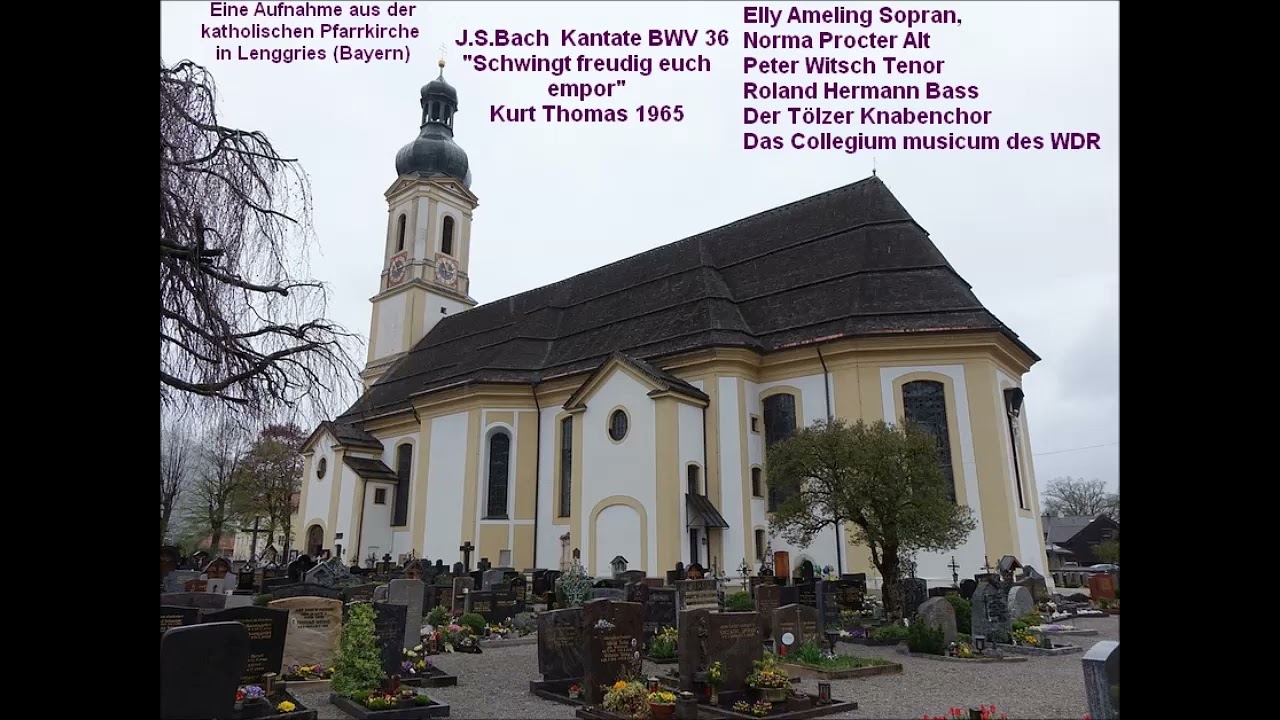 Bach Kantate BWV 36  Schwingt freudig euch empor, Kurt Thomas 1965