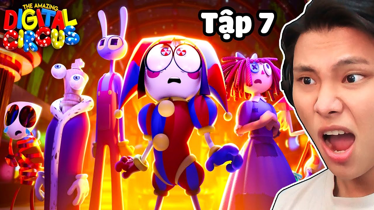 RẠP XIẾC KỸ THUẬT SỐ KỲ DIỆU - TẬP 7 | JAYGRAY REACTION Jax Đẹp Trai THE AMAZING DIGITAL CIRCUS EP7