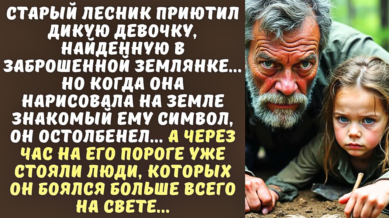ЕГЕРЬ нашел в тайге немую девочку, а когда увидел ее рисунок, застыл...
