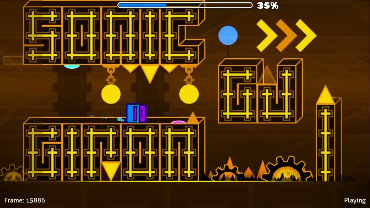 Sharp Minor Full Version (Showcase) by Me | Geometry Dash