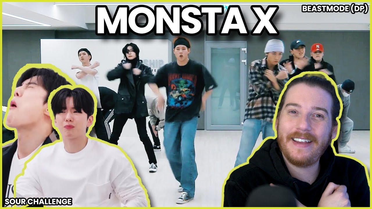 MONSTA X: Sour Challenge / BEASTMODE Dance Practice | REACTIONS