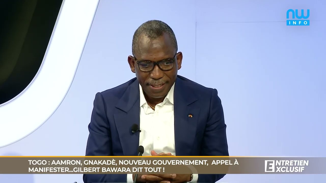 Togo : Aamron , Gnakade , nouveau gouvernement , appel à manifester...Gilbert Bawara dit tout !