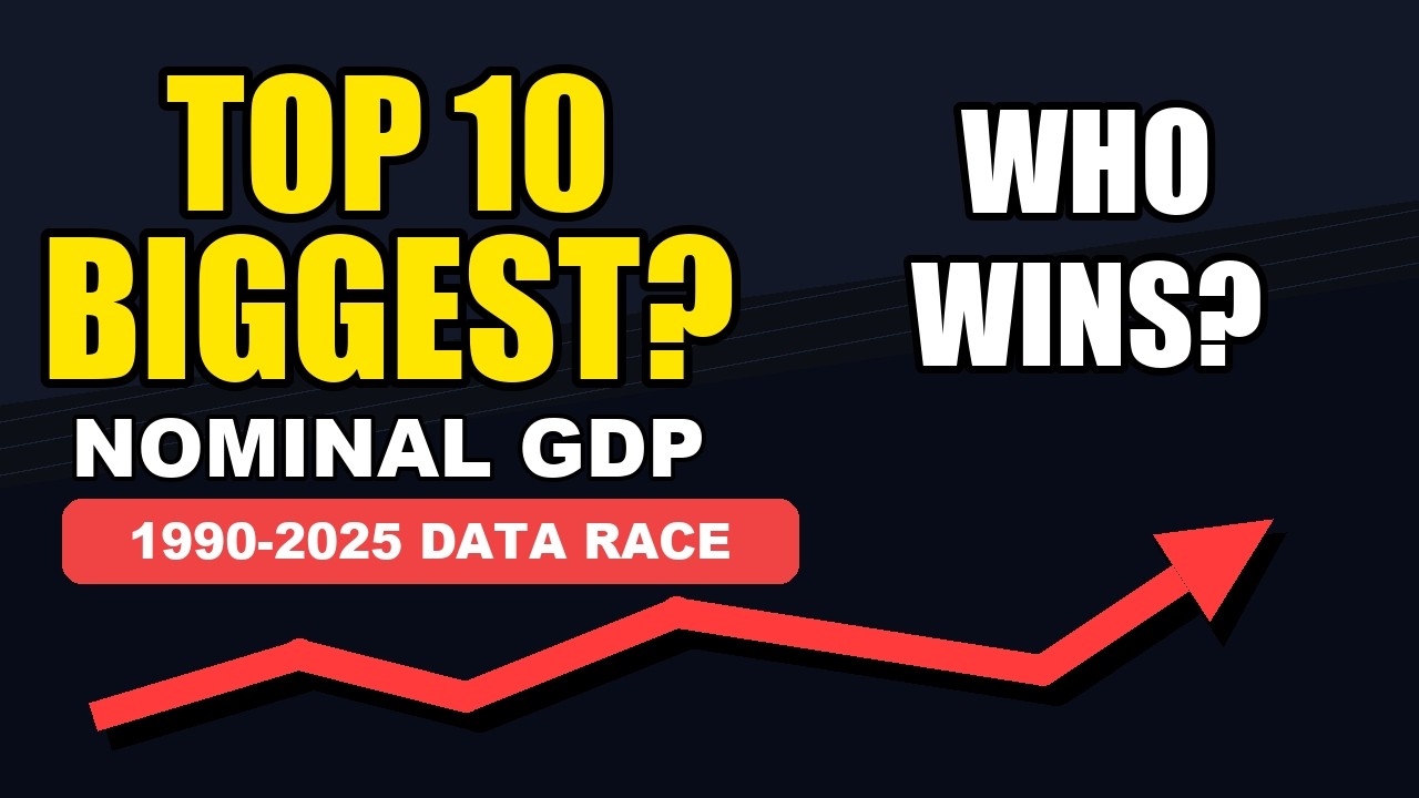 Who Owns the Global Economy? GDP Ranking Race (1990-2025)？
