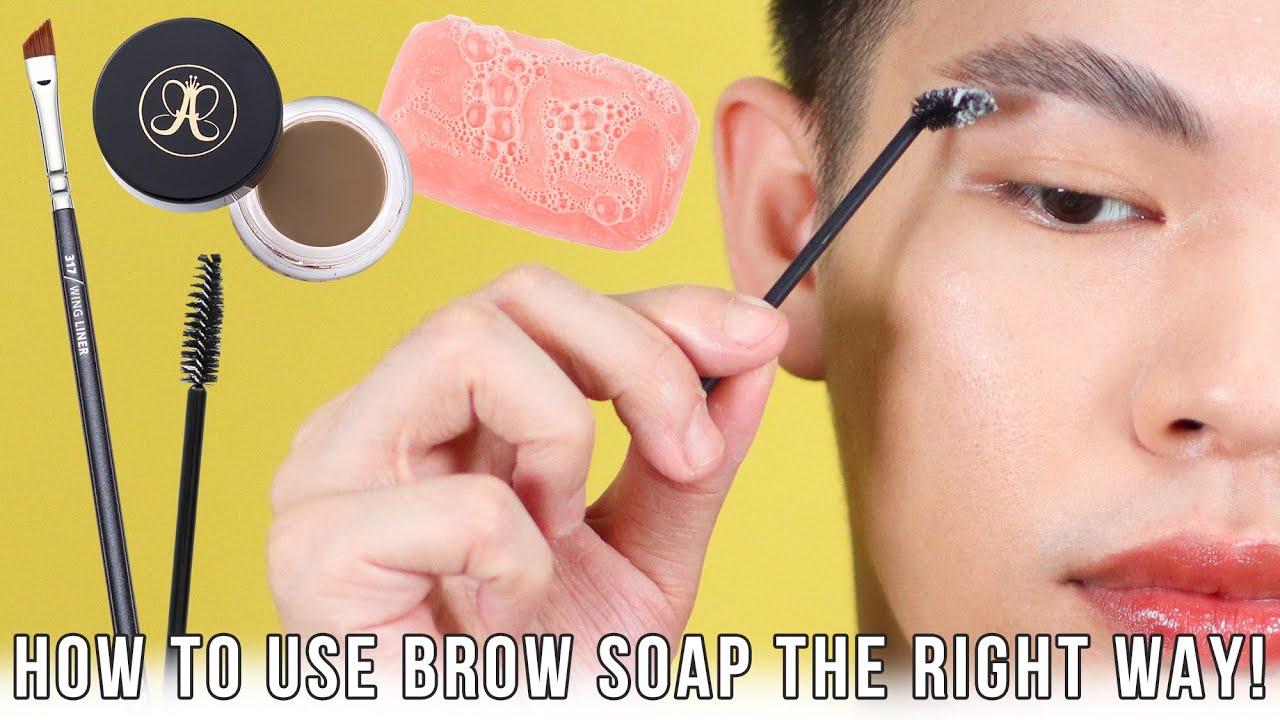 HOW TO USE BROW SOAP THE RIGHT WAY!!! PERFECT BROWS USING ONLY 2 PRODUCTS! (BEGINNER FRIENDLY)