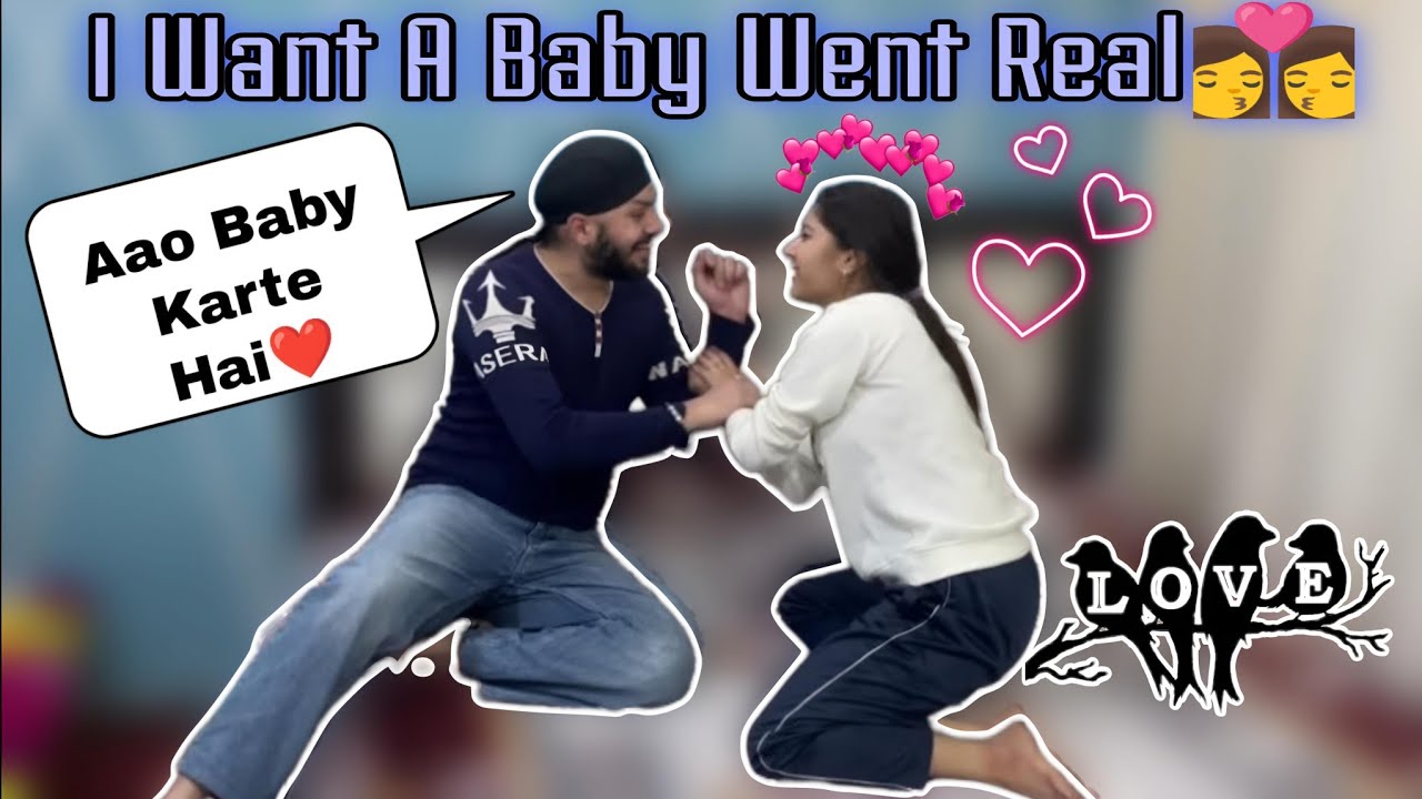 I Want A Baby Prank Went Real🥰 ||Prank Gone Romantic ||@rpvlogsandpranks @nikitavlogs7406