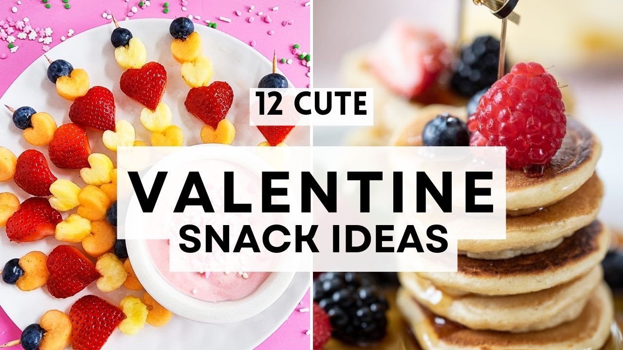 12 Cute Valentine Snack Ideas You'll Love   #ValentineSnacks #CuteFoodIdeas #EasyTreats