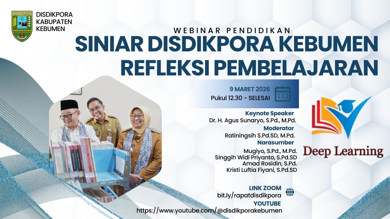 Siniar Disdikpora Kebumen - Refleksi Pembelajaran