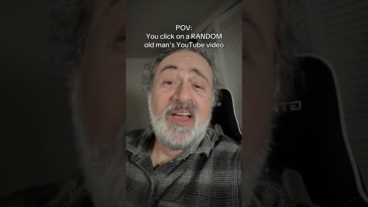 POV: You Click on an Old Guy's YouTube Video😭