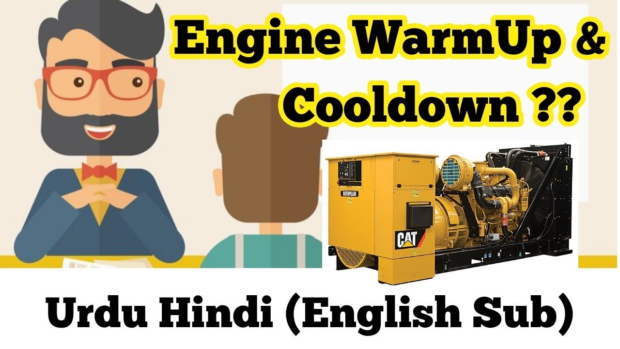 Generator Operator / Technician Interview Question. What is Warm Up & Cooldown ? English Subtitles.