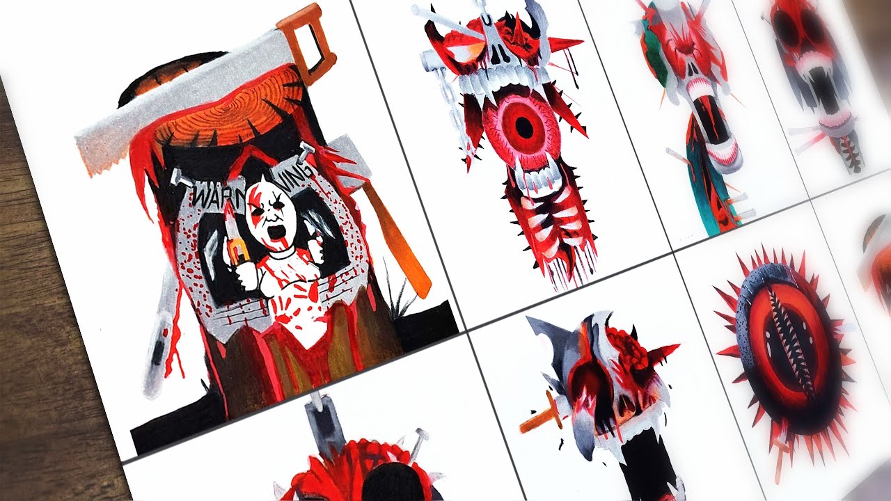 Drawing New Phase 9 Mr.Tree vs Tunner vs Sky vs Raddy vs Wenda vs Mr.Sun | Incredibox Sprunki