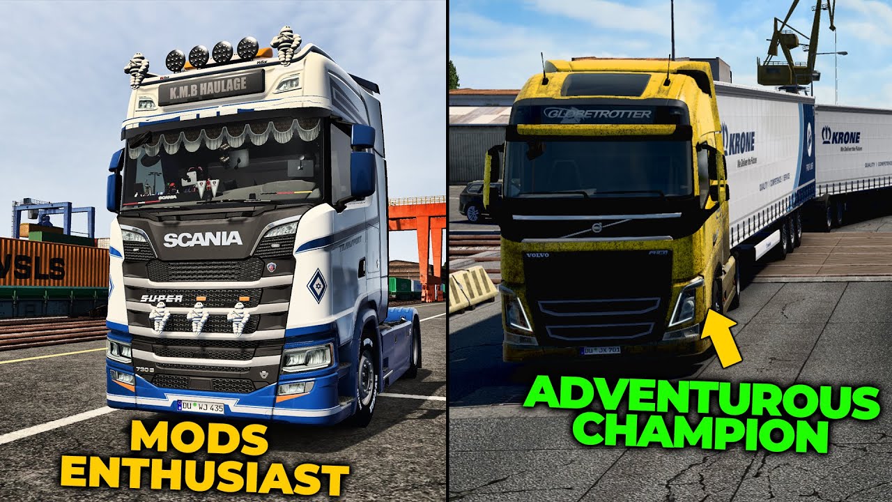 Types of Players in ETS2