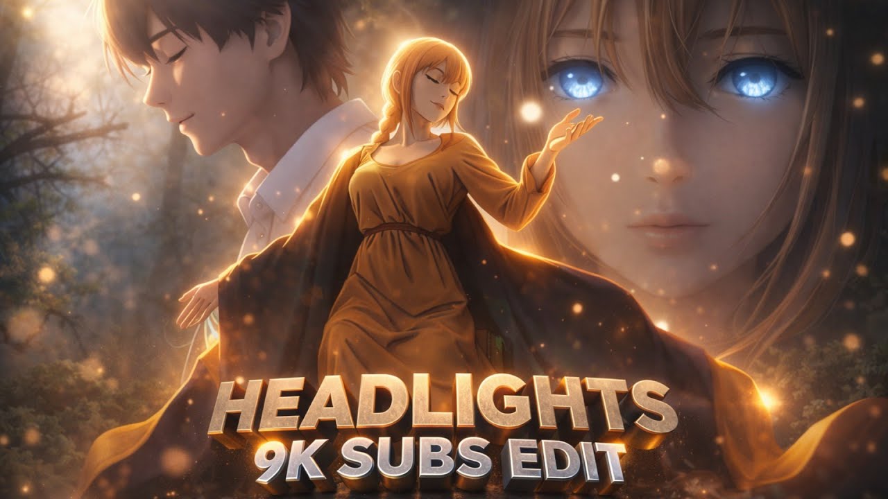 「HEADLIGHTS」 [9K SUBS QUICK EDIT]°Alightmotion [Free preset]