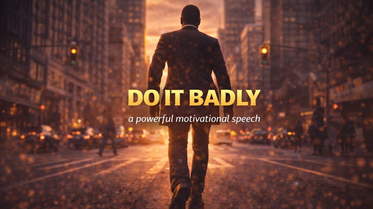 DO IT BADLY (Just start doing)
