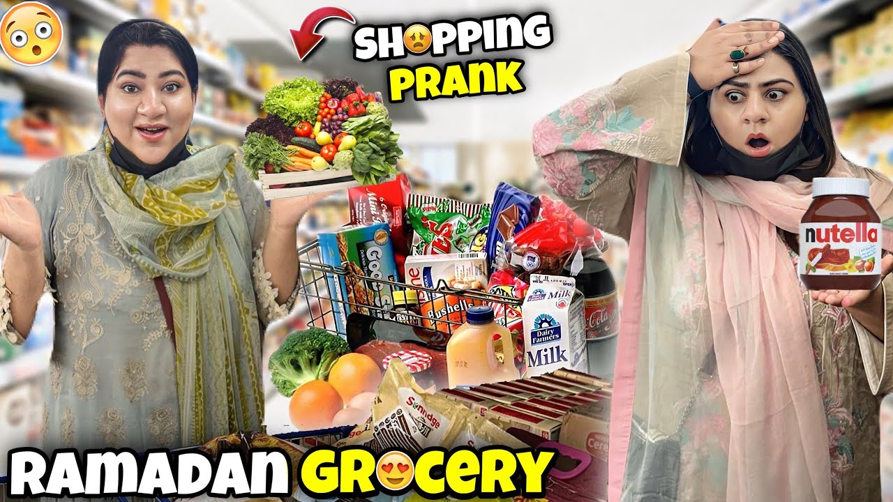 Ramadan Grocery Karnay Gaye 😀 | Biggest Grocery 😭 | Itni Zayda Chezzy 😱 leLi