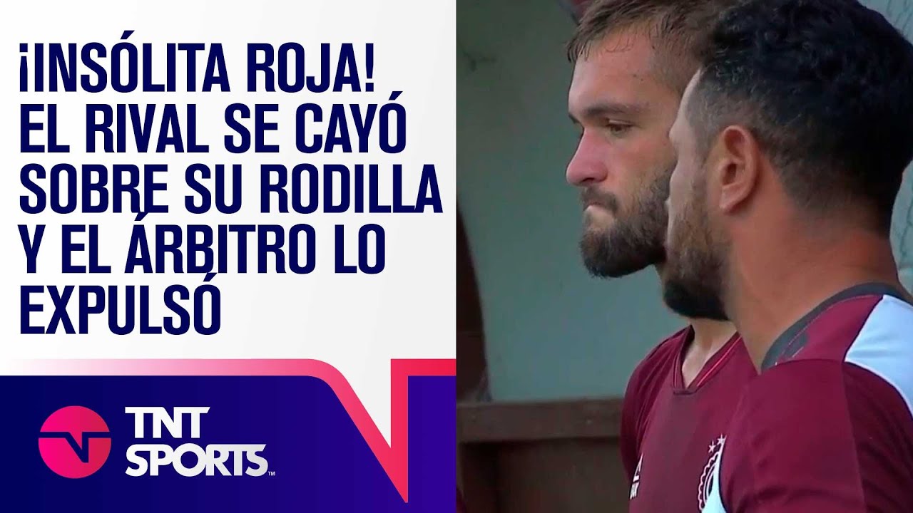 ¡INSÓLITA POLÉMICA! 😱 El rival se CAYÓ sobre su rodilla y el ÁRBITRO le sacó la ROJA 🟥 en el CLÁSICO