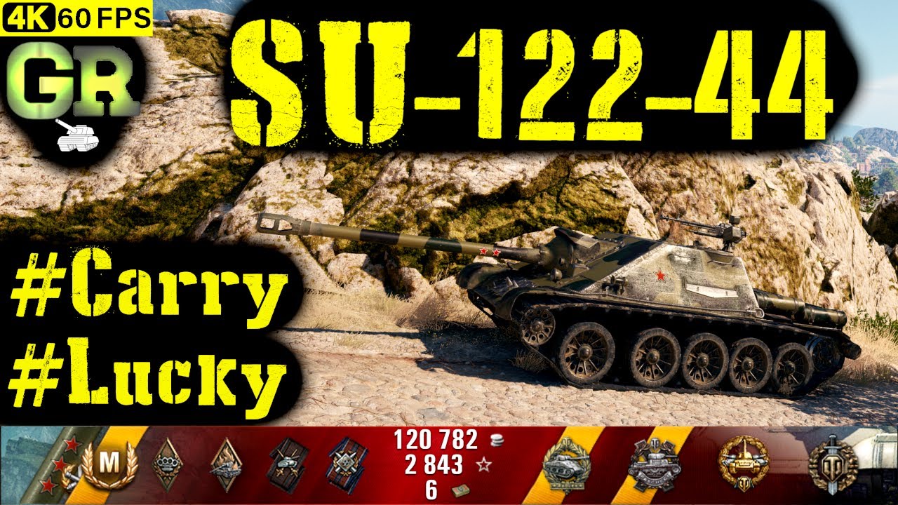 World of Tanks SU-122-44 Replay - 9 Kills 5K DMG(Patch 1.4.0)