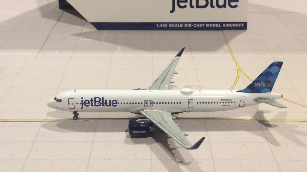 1:400 Jetblue Airbus  A321 NEO  Gemini Jets / Aeroclassics review and comparison