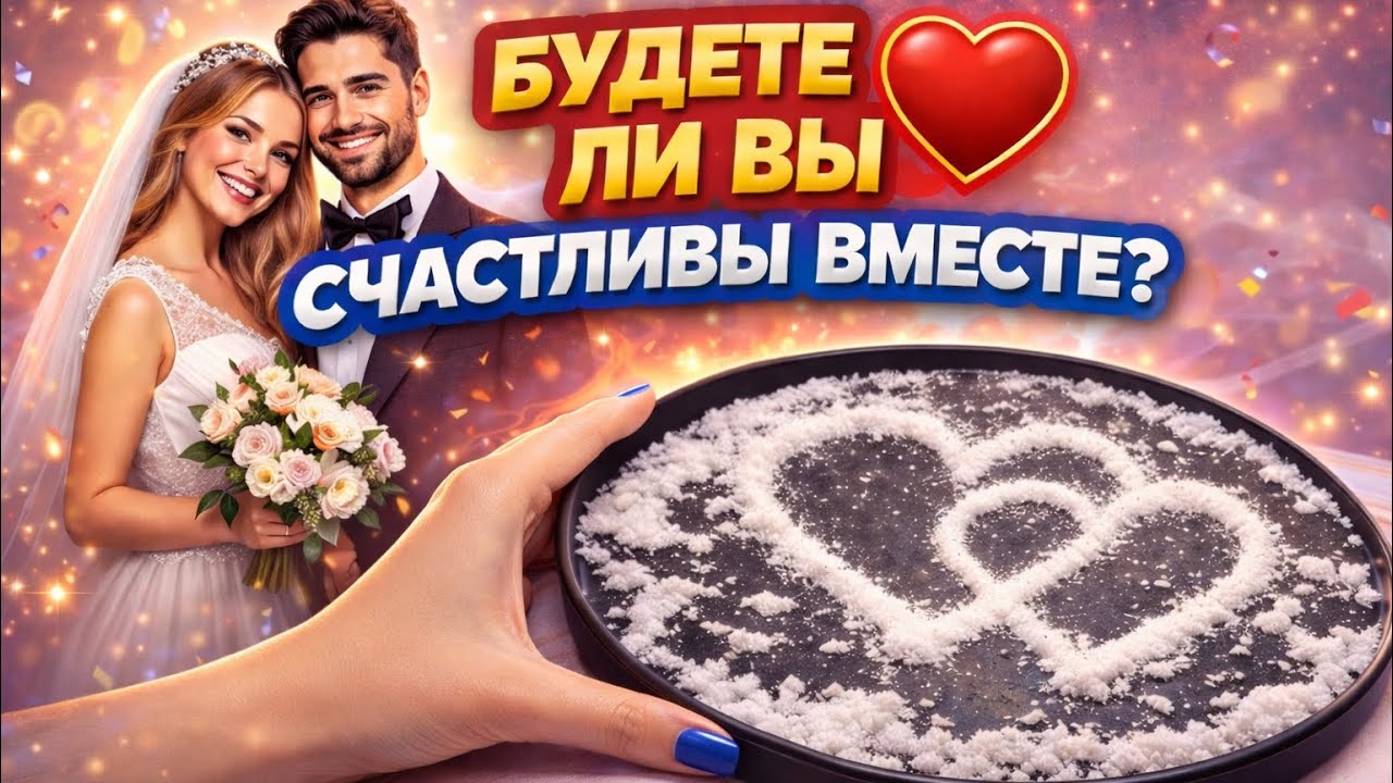 ❤️ ОН — СУДЬБА ИЛИ НЕТ❓Гадание на соли 🧂