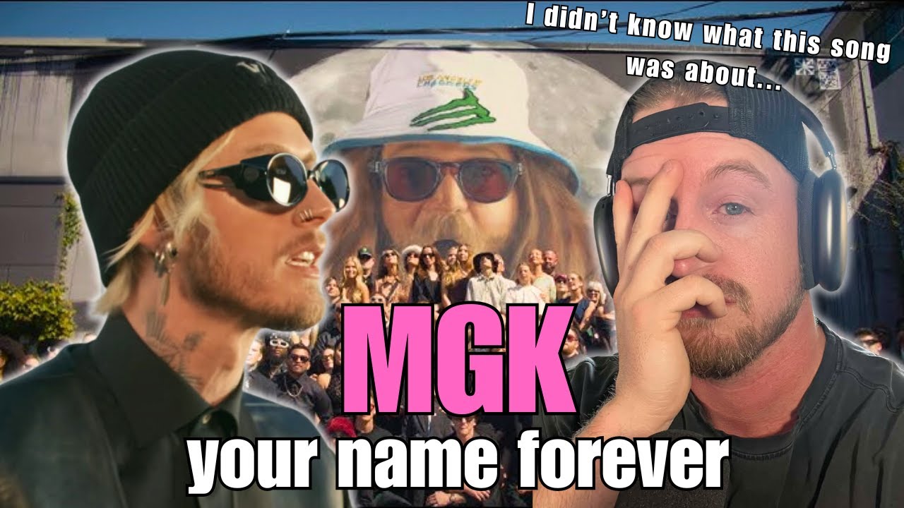 REACTING to mgk - your name forever (Official Music Video) - This one hit me hard...