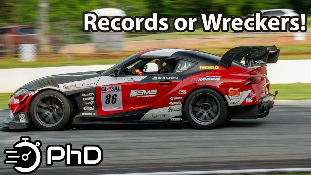 Запись или крушение? Возвращение Supra TA90! Global Time Attack Road Atlanta 2024