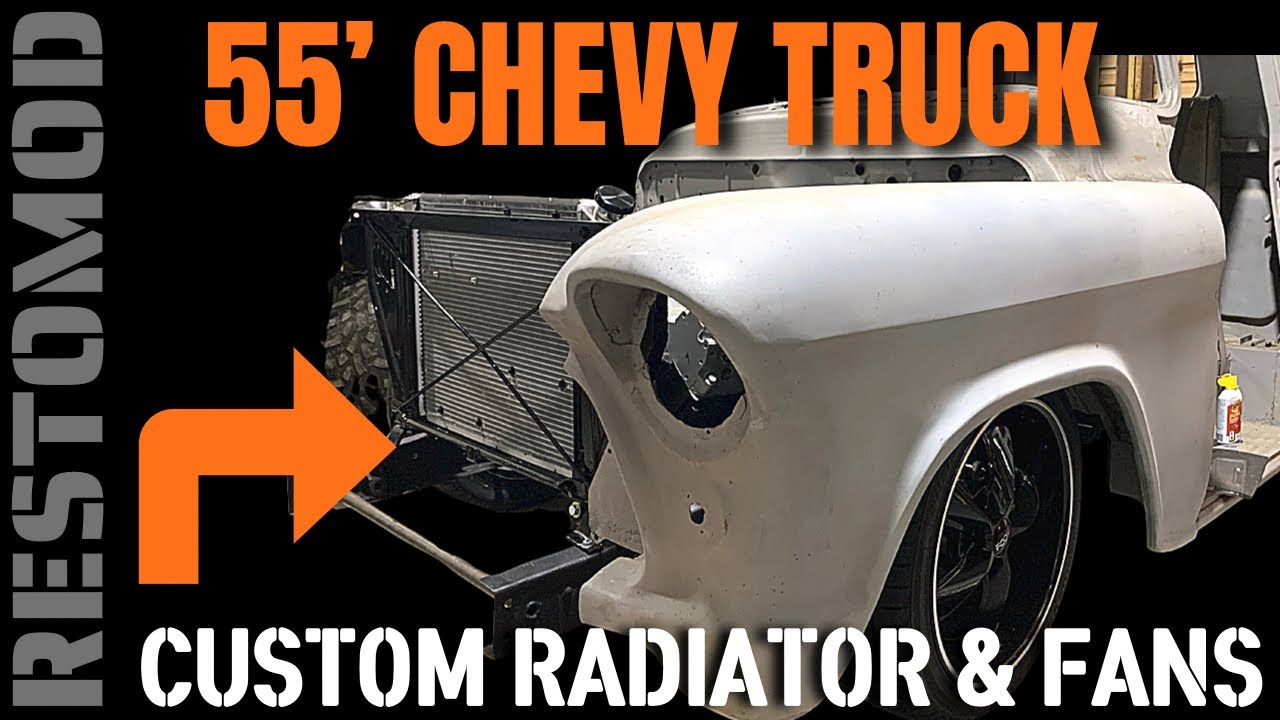 55-футовый грузовик Chevy | Радиатор и электровентиляторы SPAL!