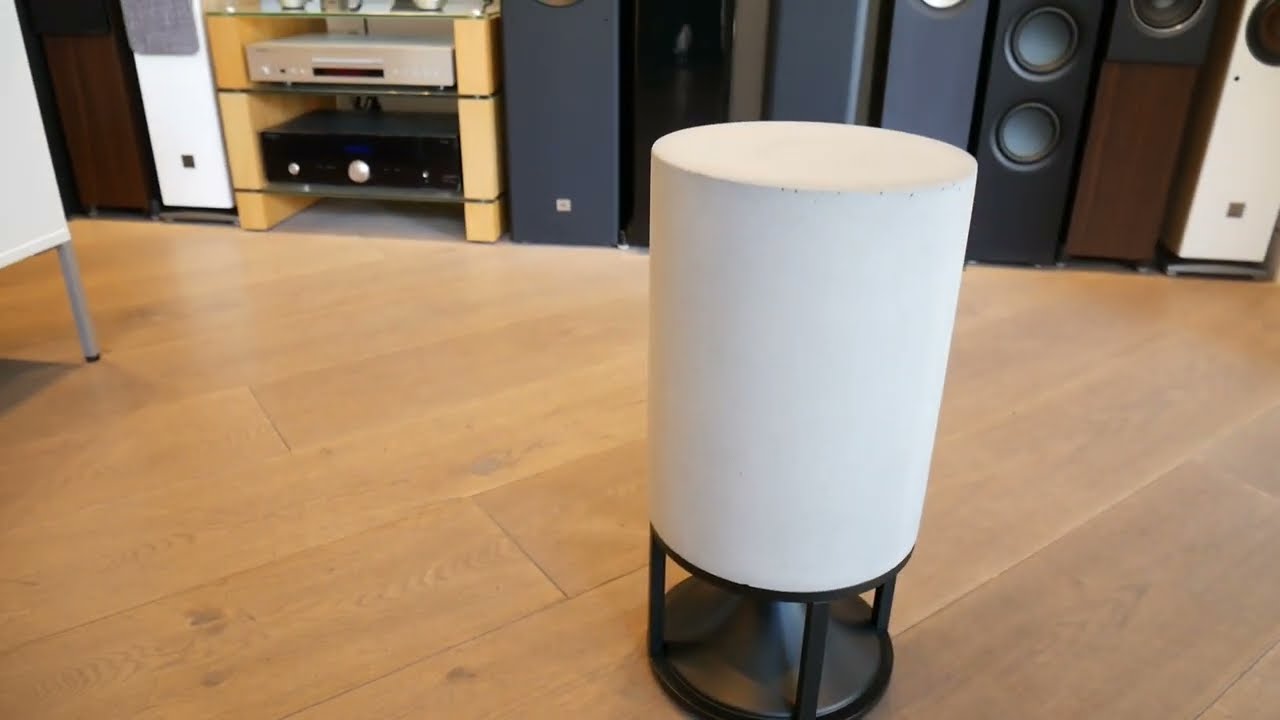 Architettura Sonora Medium Cylinder - Acabado cemento