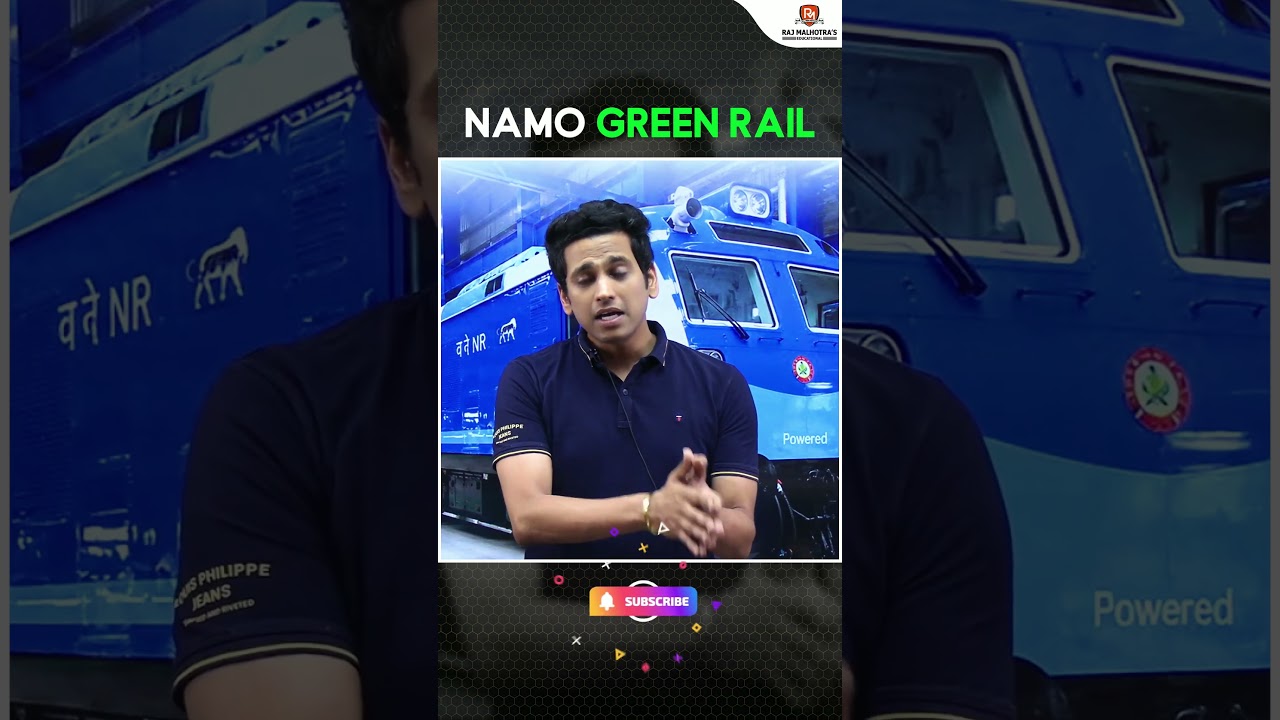 NaMo Green Rail - 1st Hydrogen Powered Train | Rahul Sir | #modi #narendramodi