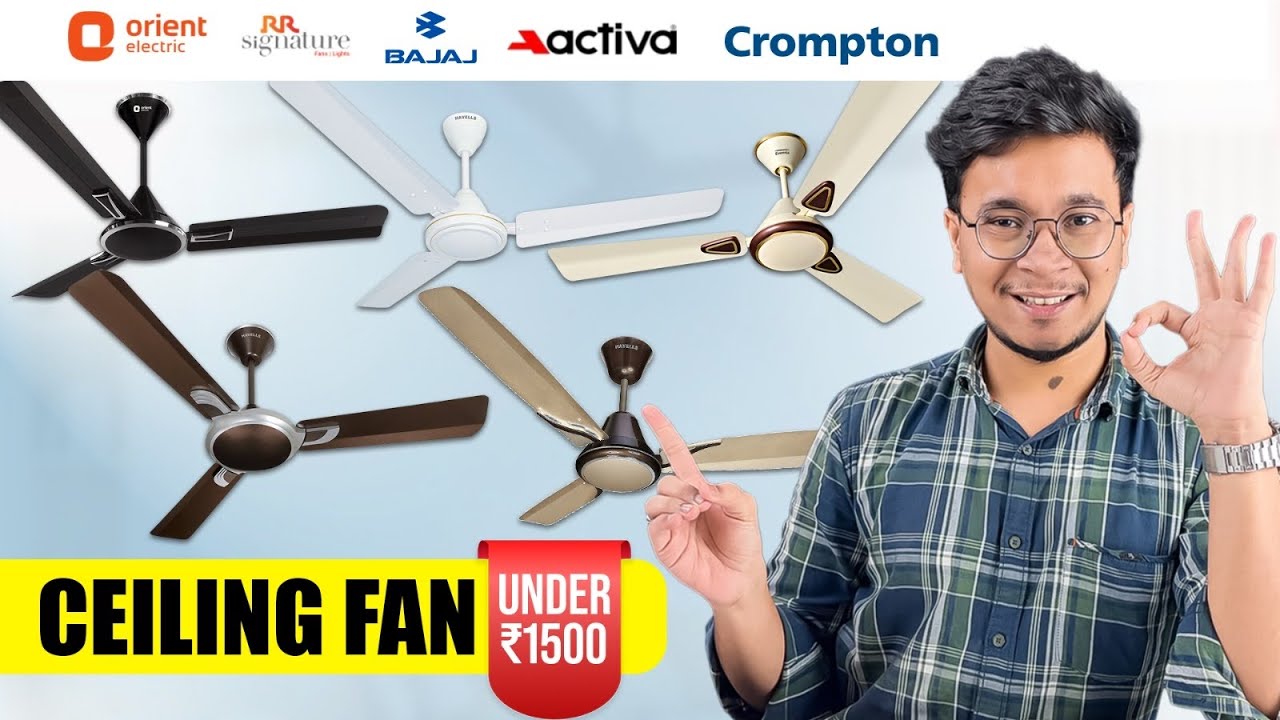 Top 5 Ceiling Fan 2026 | Best Ceiling Fan Under 1500 | Budget Ceiling Fans