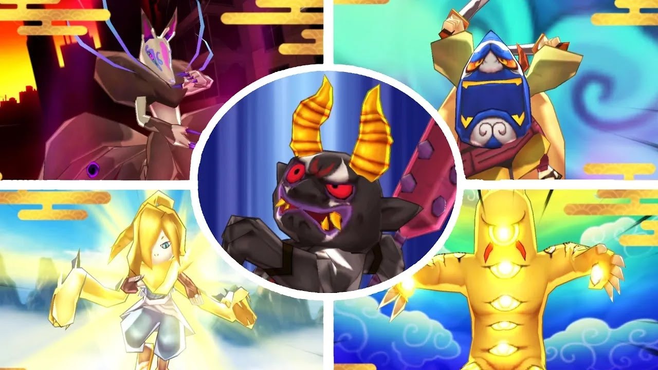 Yo-Kai Watch 2: All S Rank Soultimates Showcase