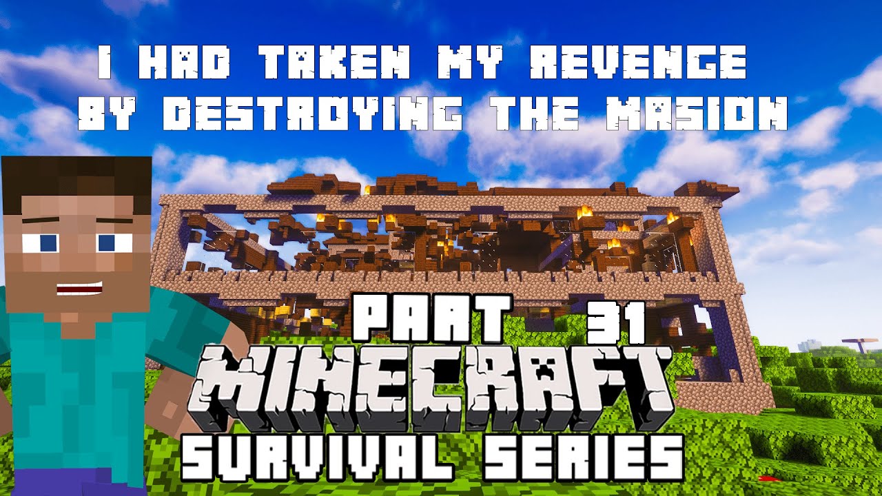 I HAD TAKEN MY REVENGE TO VINDICATORS|MINECRAFT SURVIVAL SEERIES|#minecraft #gamingmalayalam