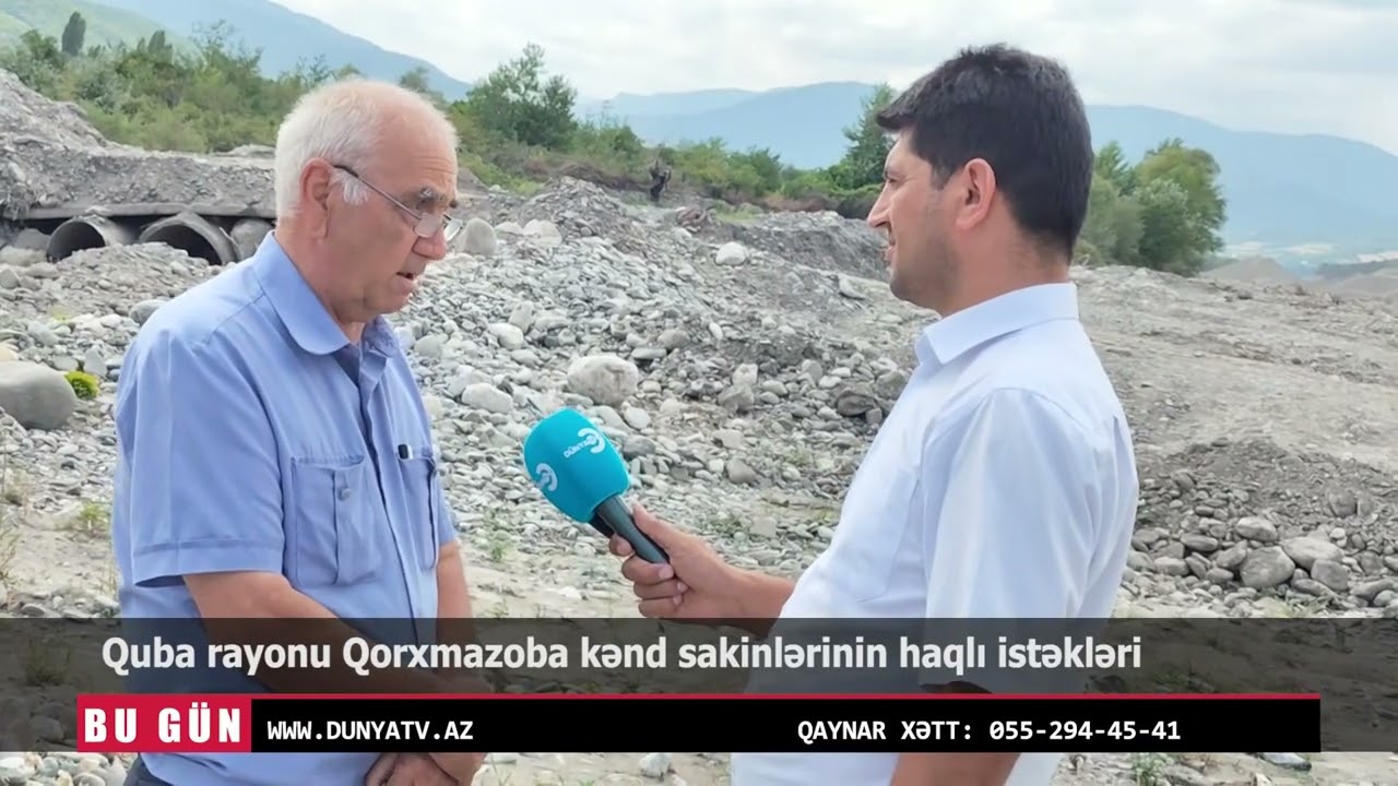 Quba rayonu Qorxmazoba kənd sakinlərinin haqlı istəkləri