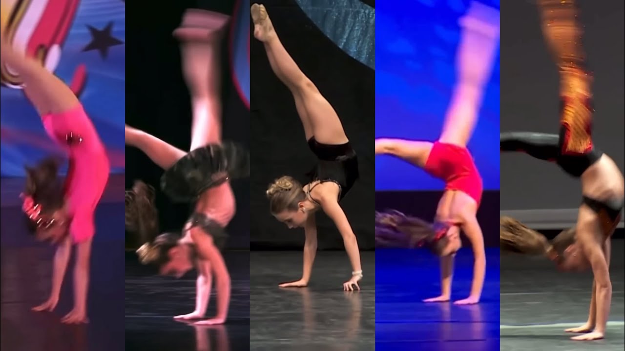 All Mackenzie Ziegler’s Tumbling From Dance Moms Solos [HD]
