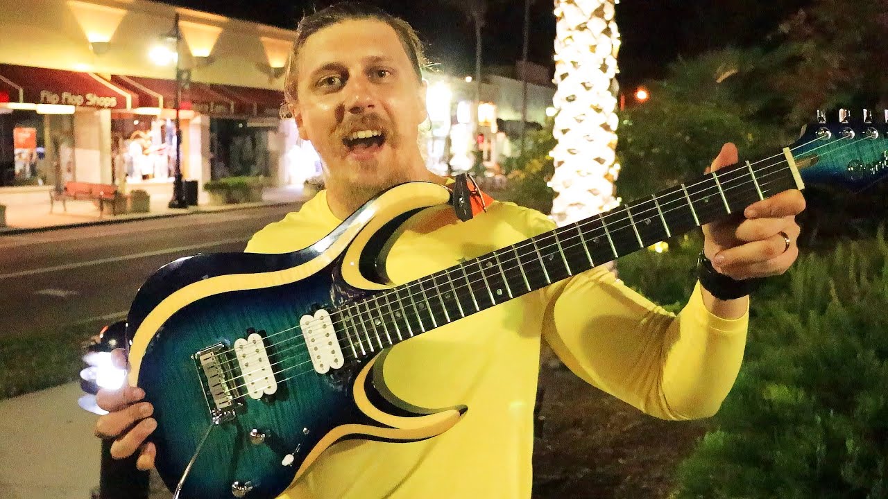 Cort Sends a Guitar to This Street Musician