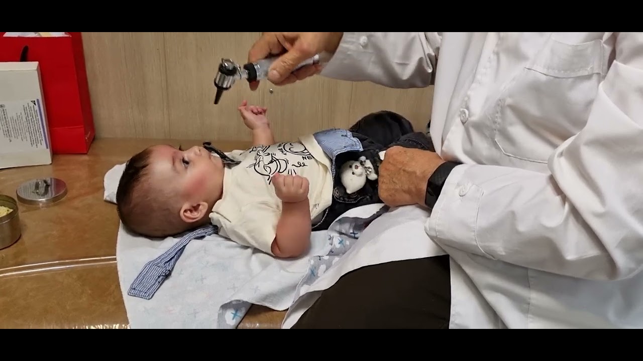 5-month-old doctor's check-up for my little son#babyboy #cutebaby #newborn #mybaby