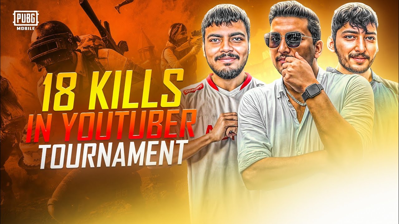 18 Kills in YouTubers + Tiktokers Tournament 😍