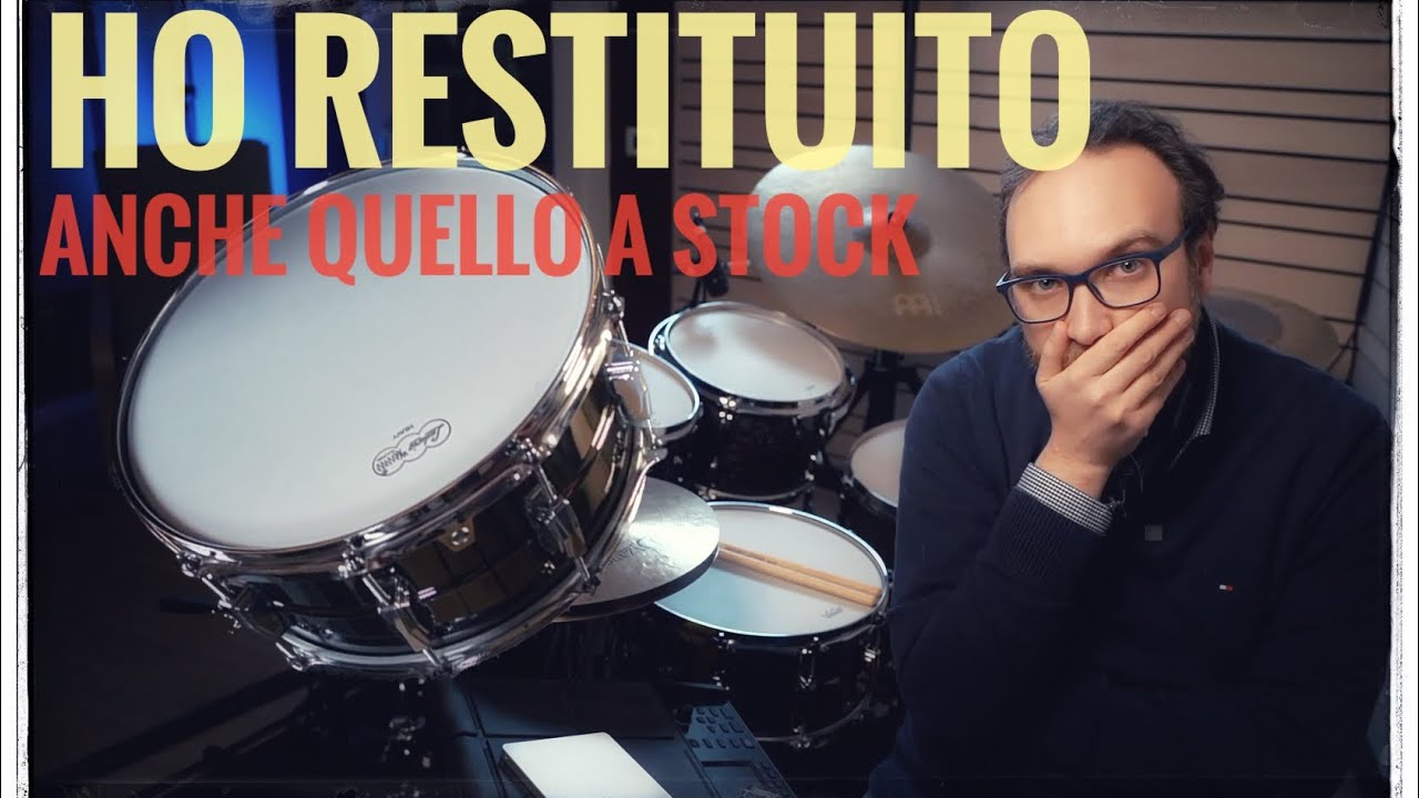 Ludwig Blackbeauty UNBOXING e Sound Test