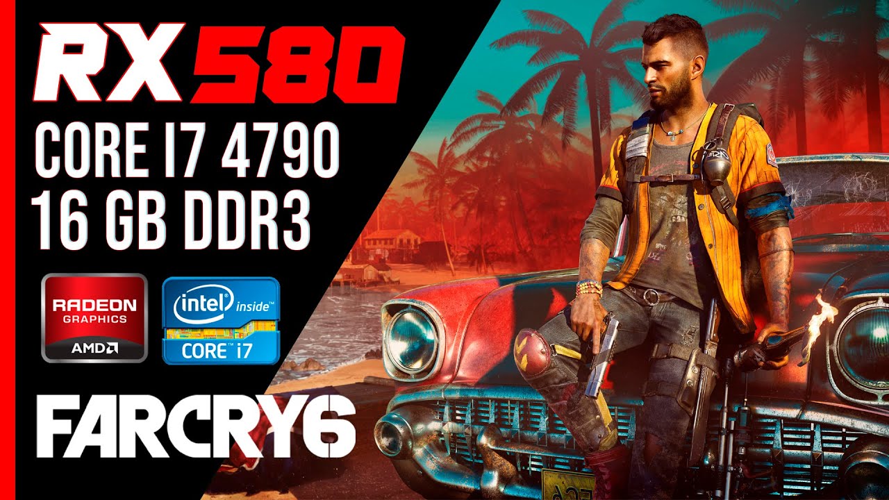 Farcry 6 on RX 580 8GB FPS Test - | 1080p | - Low - Medium - High - Ultra - Ultra + FSR