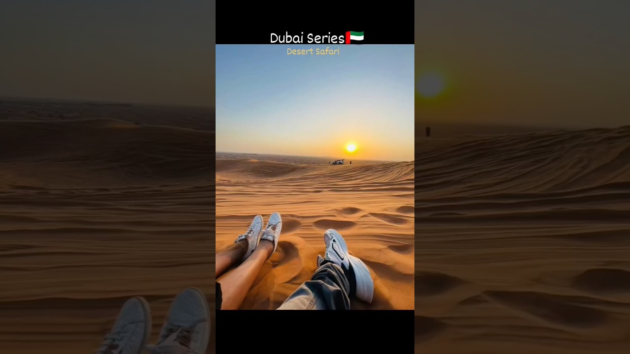 Dubai Series🐪💃🏻                                  #dubai #desert #couple #explore  #uae #bellydance