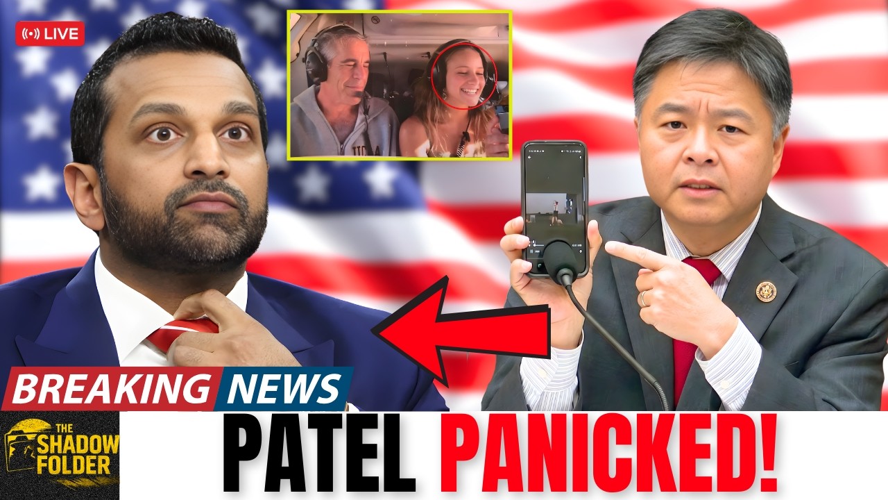 Ted Lieu CAUGHT Kash Patel in EPIC Lie On Epstein Files - Patel STUNNED