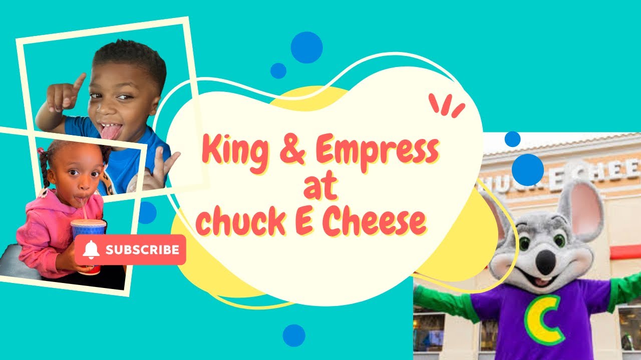 King and Empress at Chuck E Cheese @KingandEmpress 