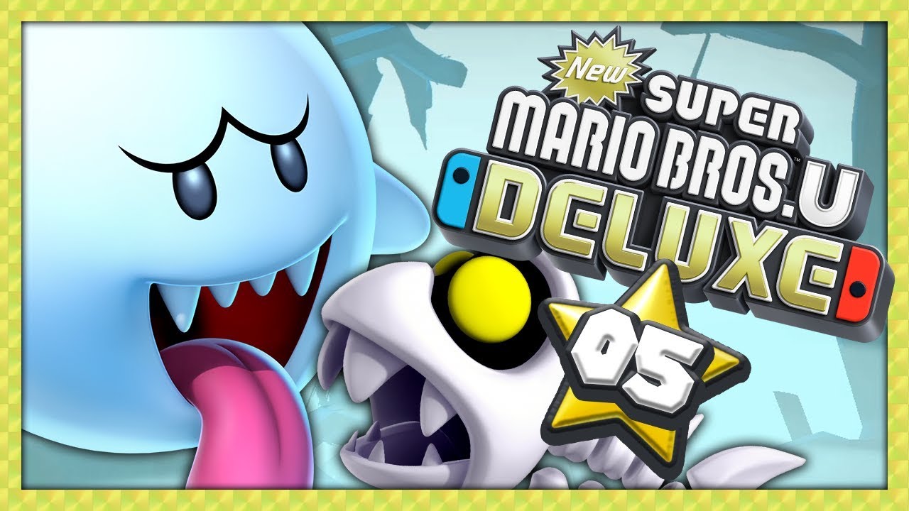 NEW SUPER MARIO BROS U DELUXE #5 - UNE ÉPAVE HANTÉE PLEINE DE BOOS !