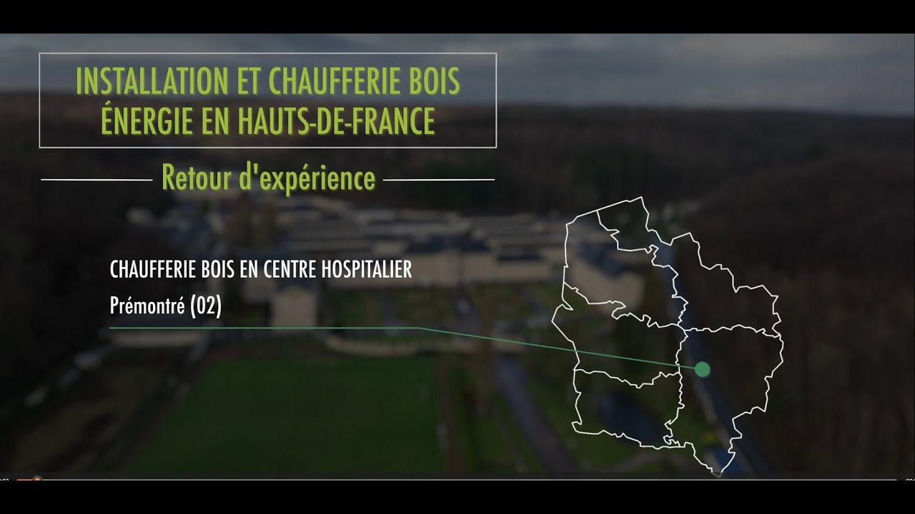 La chaufferie bois du centre hospitalier de Prémontré