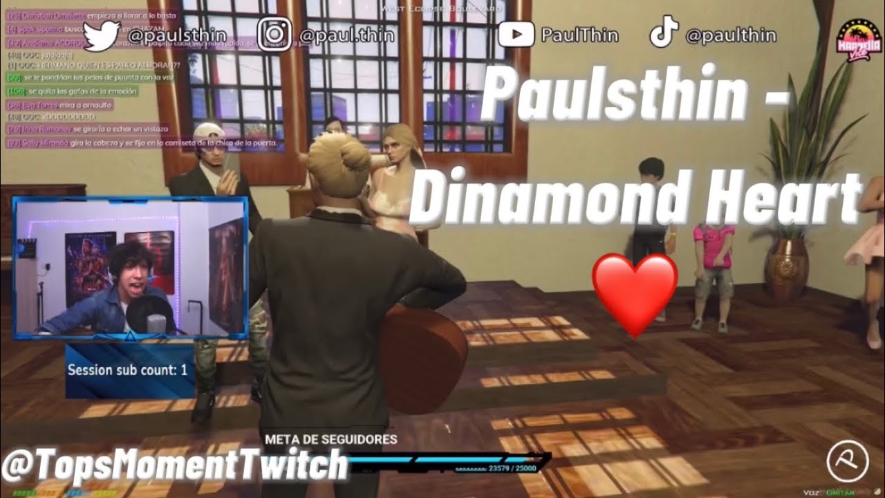 Paulsthin - Diamond Heart, Impresiona a toda Marbella en la boda del Kike y Kaili. (RolePlay)